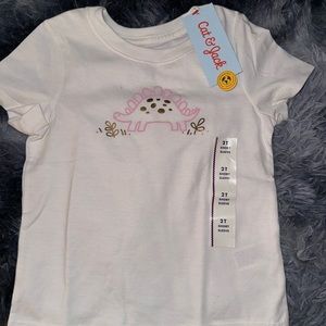 Cat & Jack toddler pink Dino tee